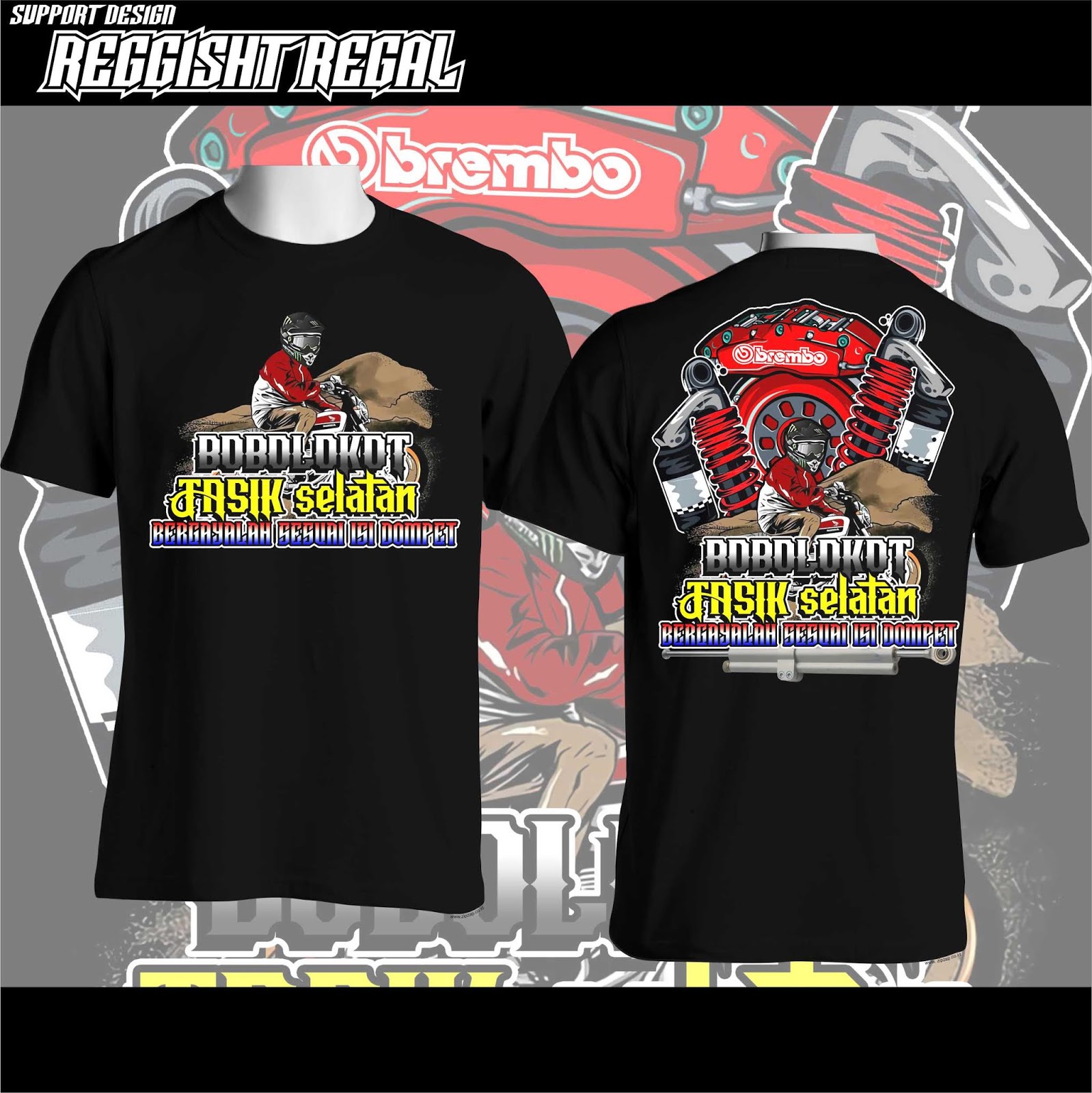 Detail Desain Kaos Cb Nomer 41