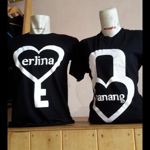 Detail Desain Kaos Couple Pasangan Nomer 20