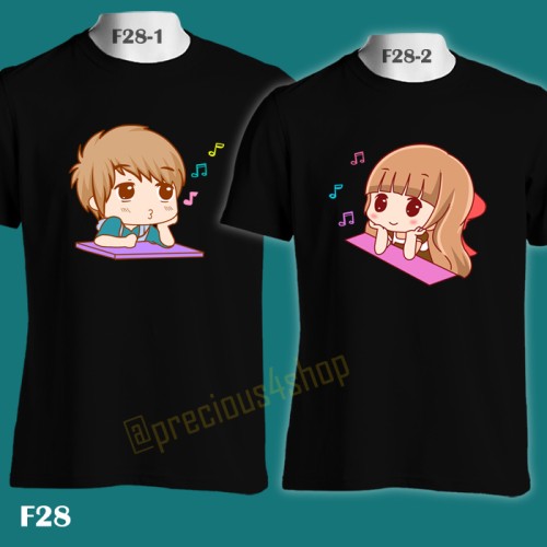 Detail Desain Kaos Couple Pasangan Nomer 6