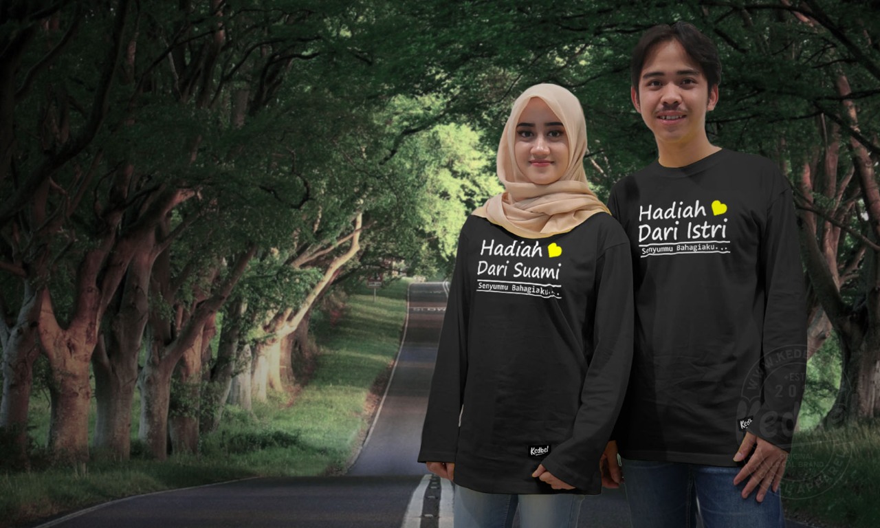 Detail Desain Kaos Couple Pasangan Nomer 48