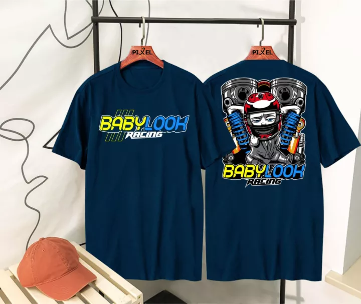 Detail Desain Kaos Drag Nomer 22