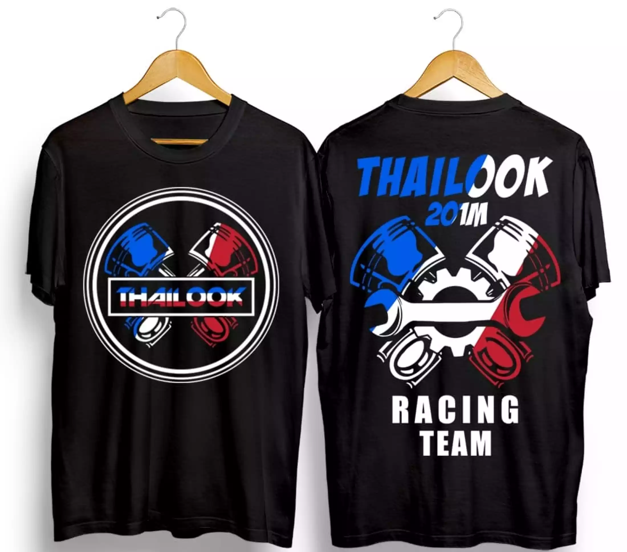 Detail Desain Kaos Drag Nomer 24