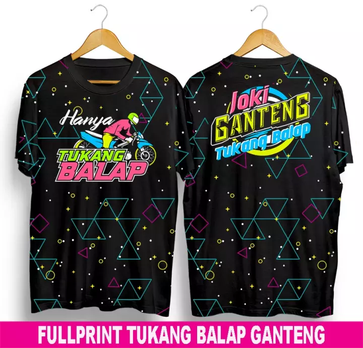 Detail Desain Kaos Drag Nomer 53
