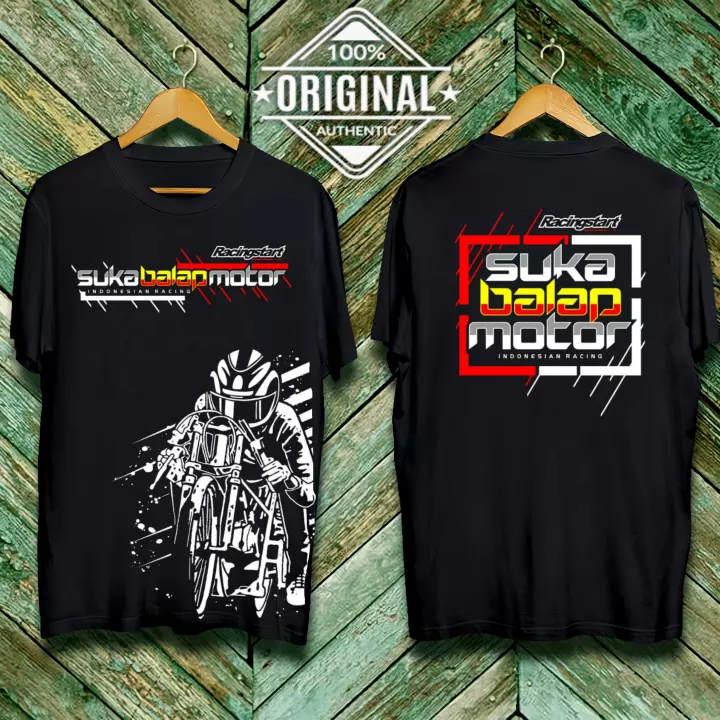 Detail Desain Kaos Drag Nomer 55