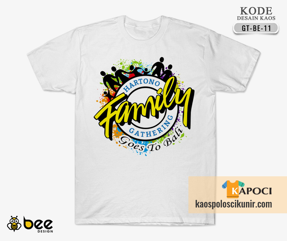 Detail Desain Kaos Family Nomer 22