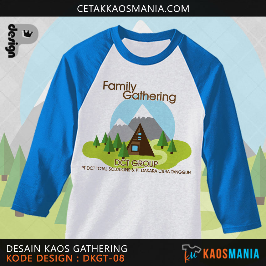 Detail Desain Kaos Family Gathering Cdr Nomer 3