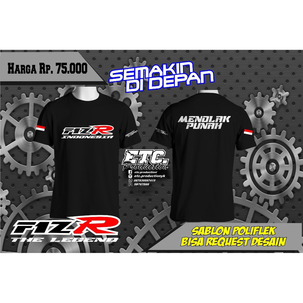 Detail Desain Kaos Fiz R Nomer 58