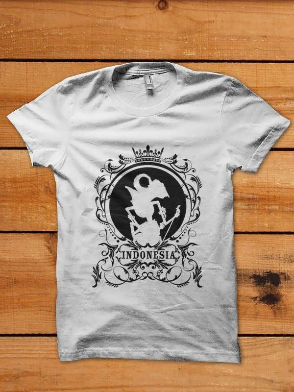 Detail Desain Kaos Gambar Wayang Nomer 4