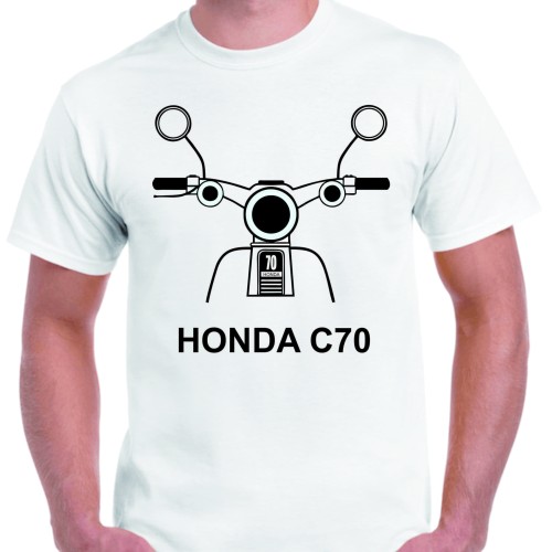 Detail Desain Kaos Honda C70 Nomer 35