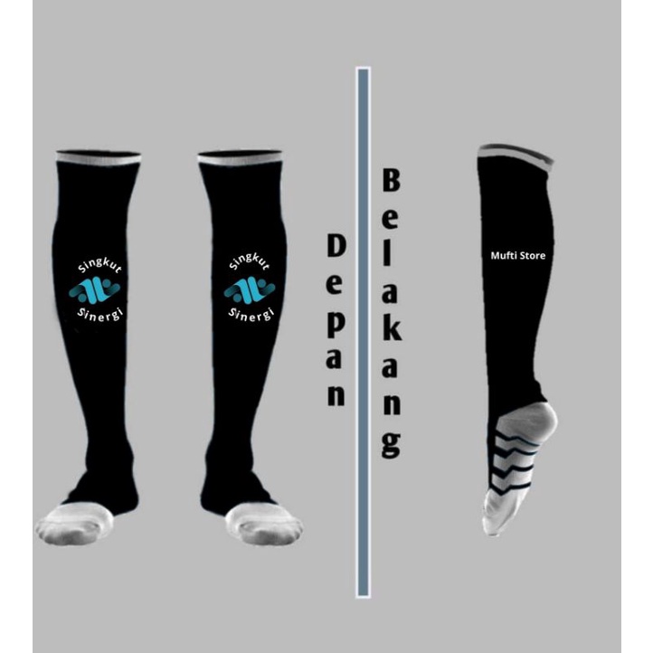 Detail Desain Kaos Kaki Nomer 9