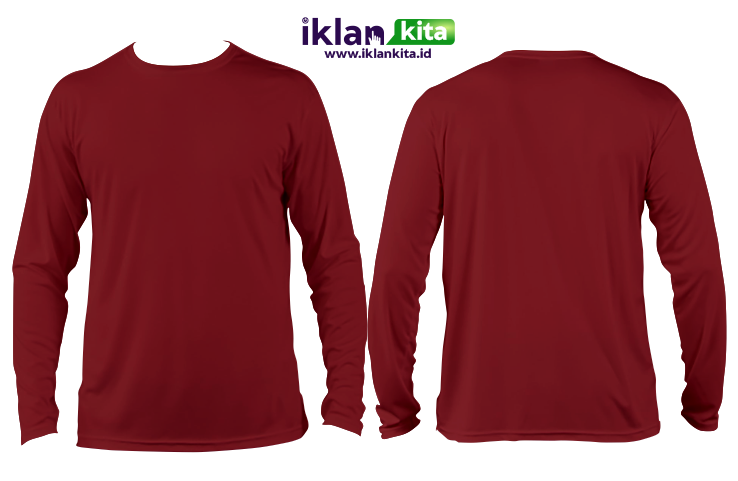 Detail Desain Kaos Kaos Polos Merah Depan Belakang Nomer 16
