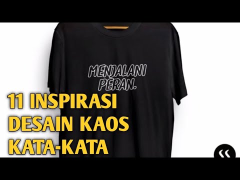 Detail Desain Kaos Kata Kata Nomer 41