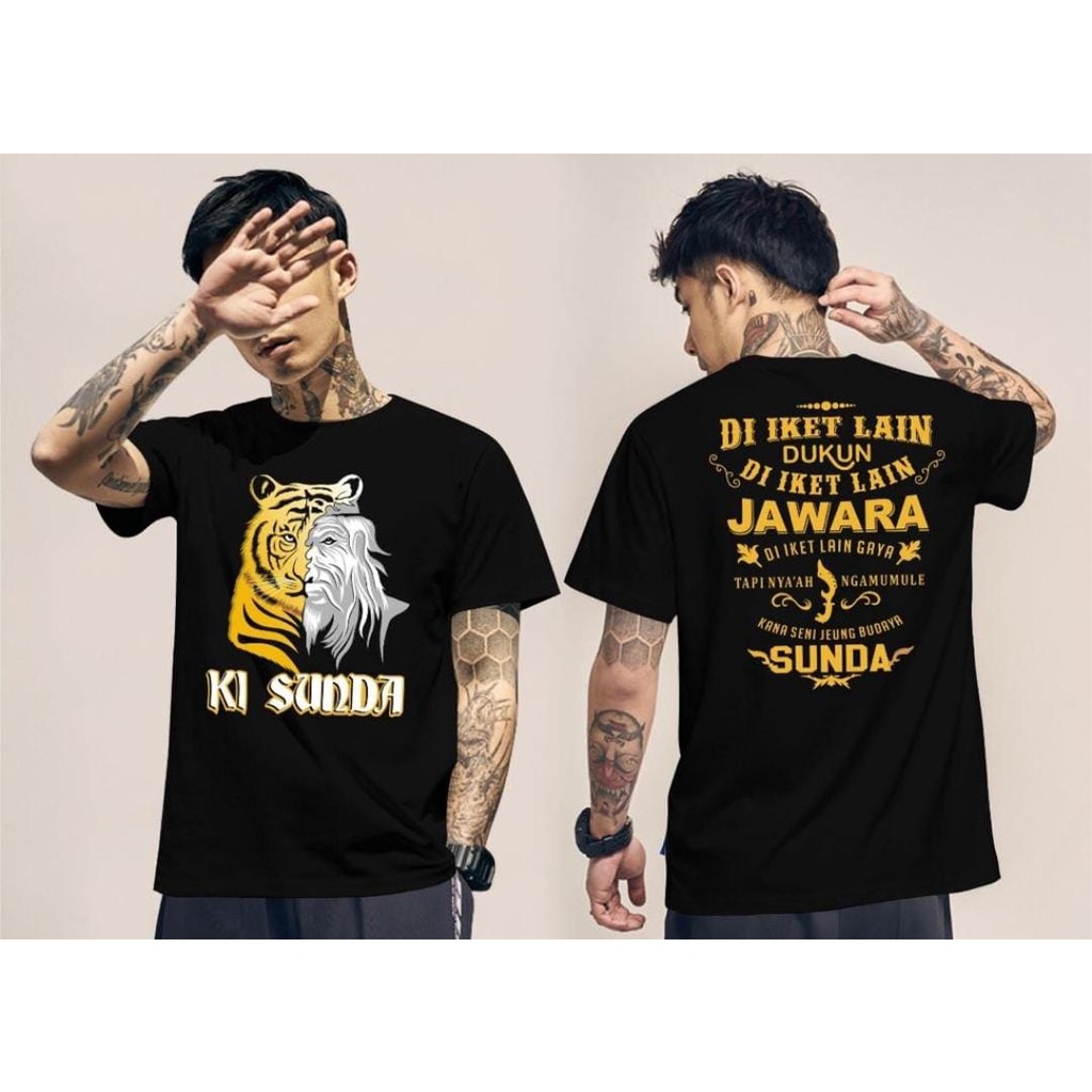 Detail Desain Kaos Kata Kata Sunda Lucu Depan Belakang Nomer 16