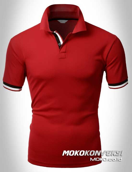 Detail Desain Kaos Kerah Polos Nomer 4