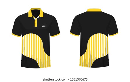 Detail Desain Kaos Kerah Vector Nomer 21