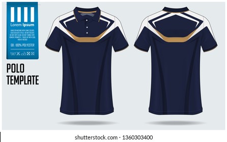 Detail Desain Kaos Kerah Vector Nomer 25