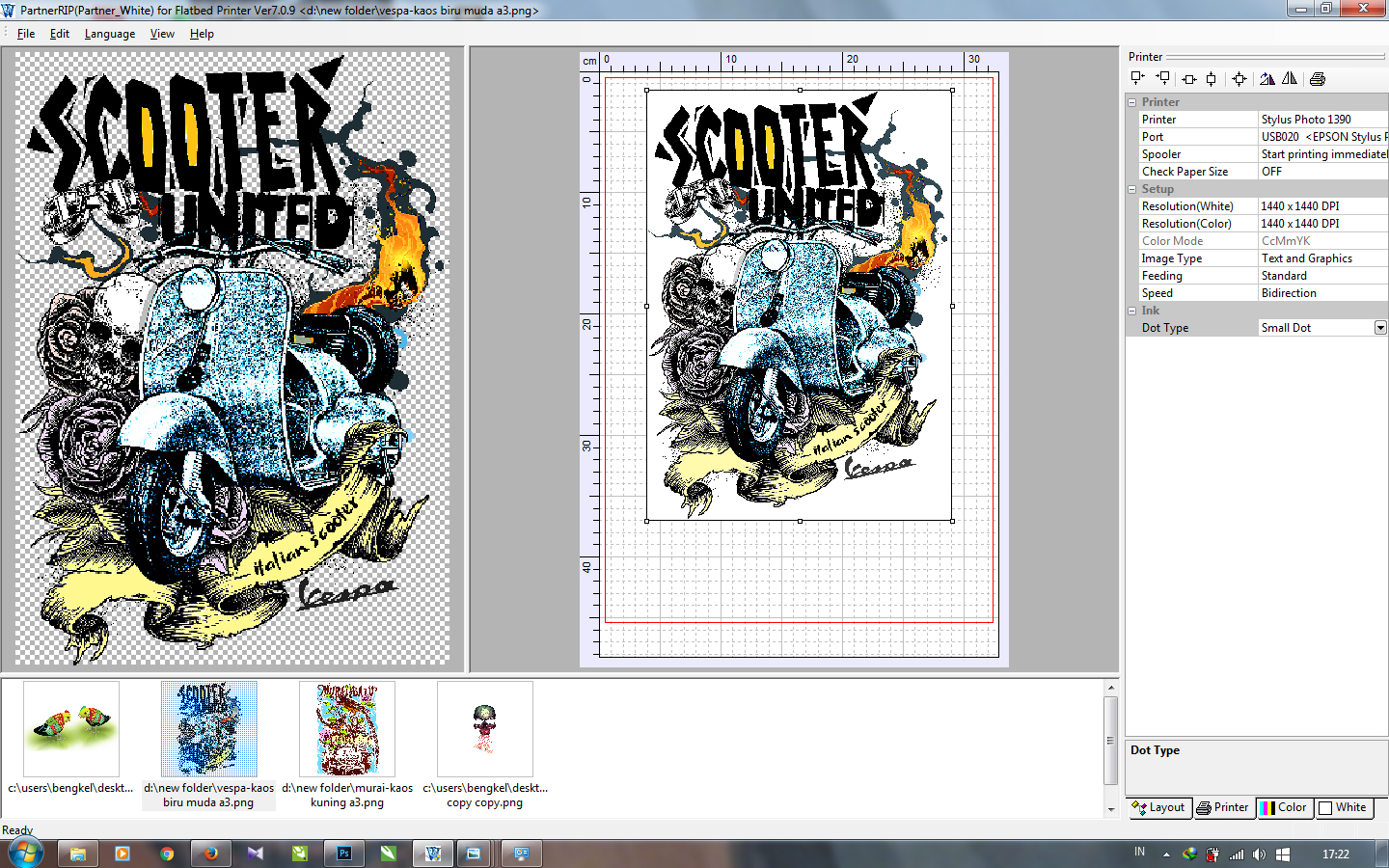 Detail Desain Kaos Komputer Nomer 18