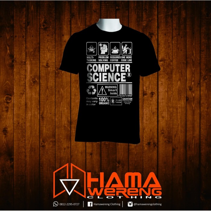 Detail Desain Kaos Komputer Nomer 6