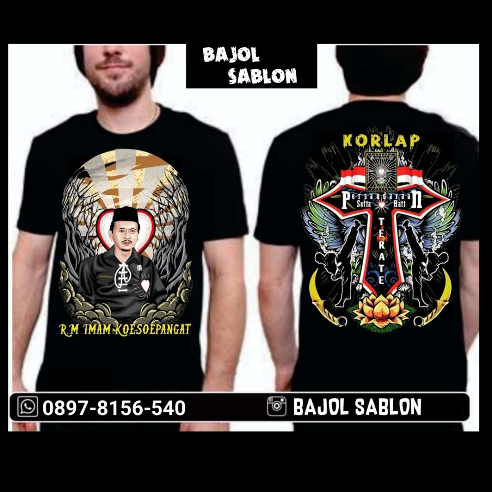 Detail Desain Kaos Korlap Psht Nomer 46