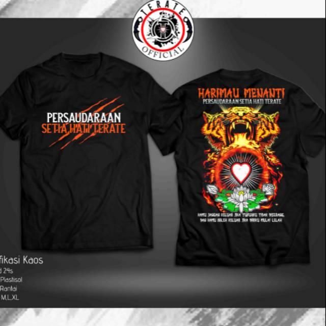 Detail Desain Kaos Korlap Psht Nomer 10