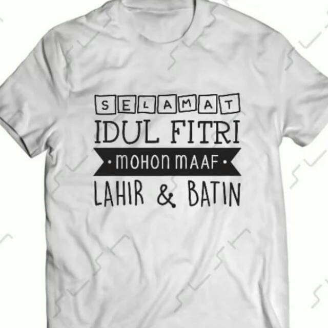 Detail Desain Kaos Lebaran Nomer 15