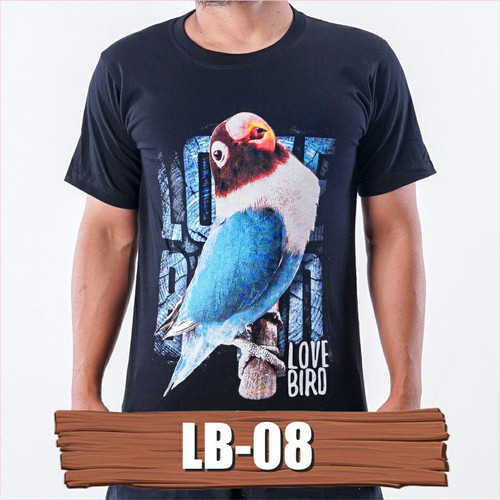 Detail Desain Kaos Lovebird Nomer 18