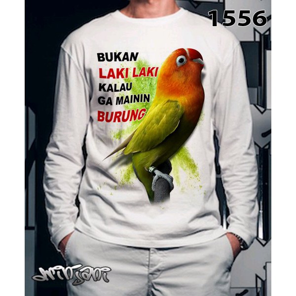 Detail Desain Kaos Lovebird Nomer 54