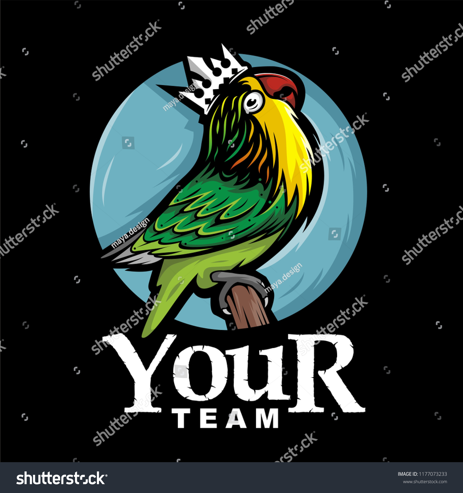 Detail Desain Kaos Lovebird Nomer 55