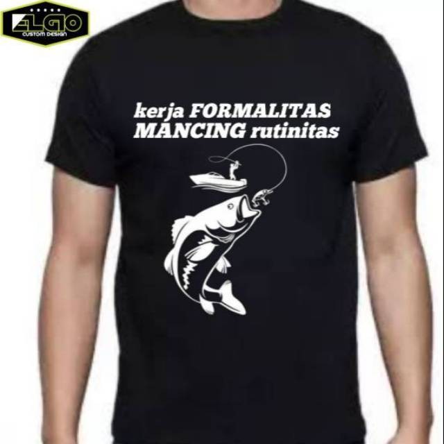 Detail Desain Kaos Mancing Nomer 19