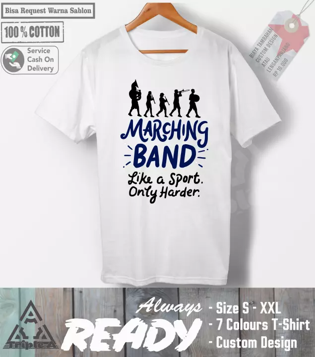 Detail Desain Kaos Marching Band Nomer 15