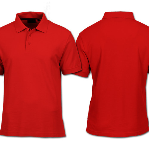 Detail Desain Kaos Merah Polos Nomer 10