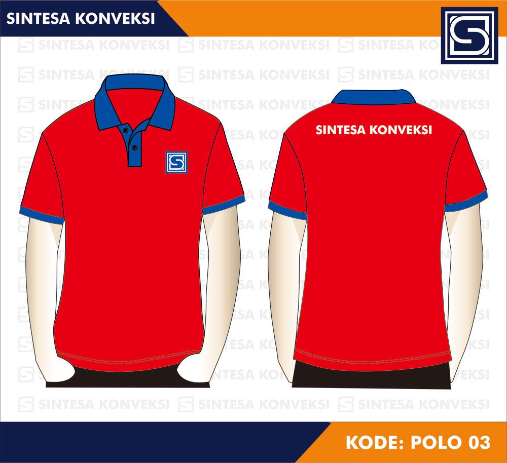 Detail Desain Kaos Merah Polos Nomer 21