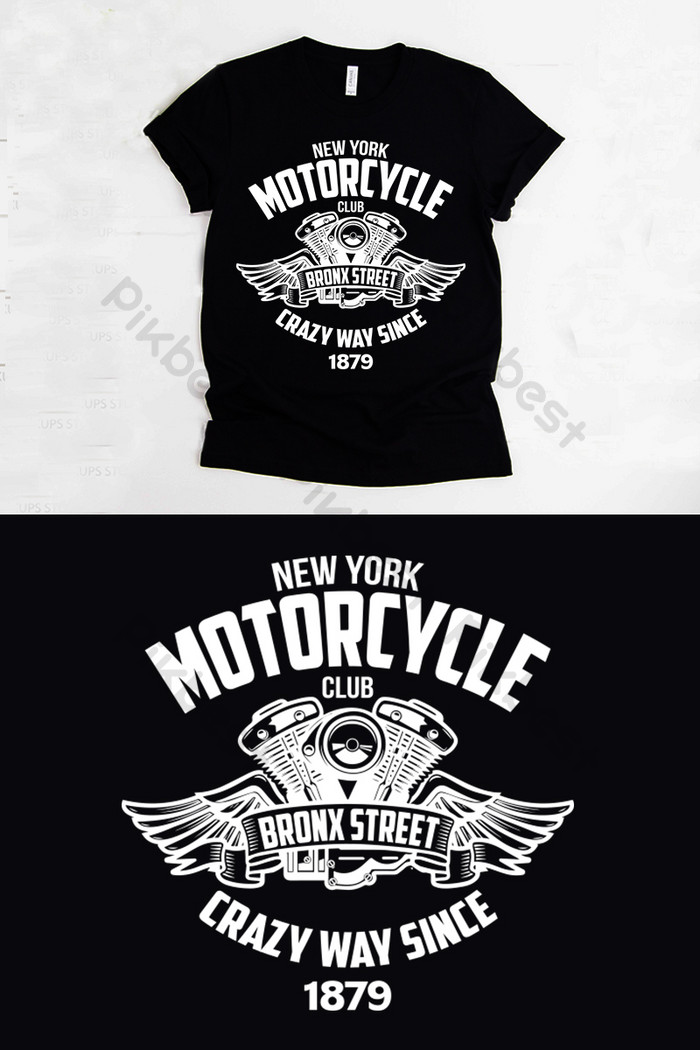 Detail Desain Kaos Motor Custom Nomer 37