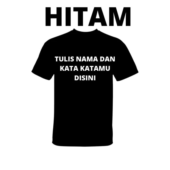 Detail Desain Kaos Nama Sendiri Nomer 52