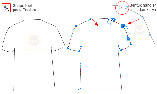Detail Desain Kaos Olahraga Corel Nomer 39