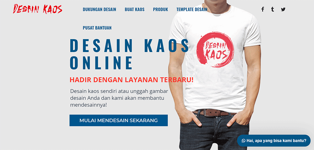 Detail Desain Kaos On Line Nomer 38