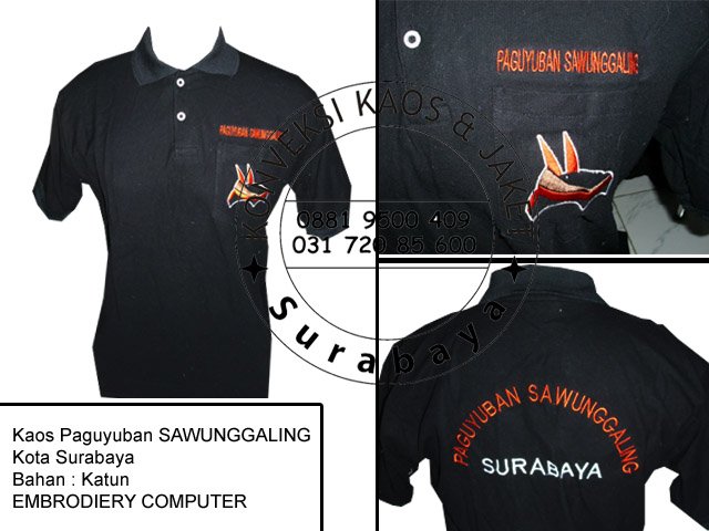 Detail Desain Kaos Paguyuban Nomer 33