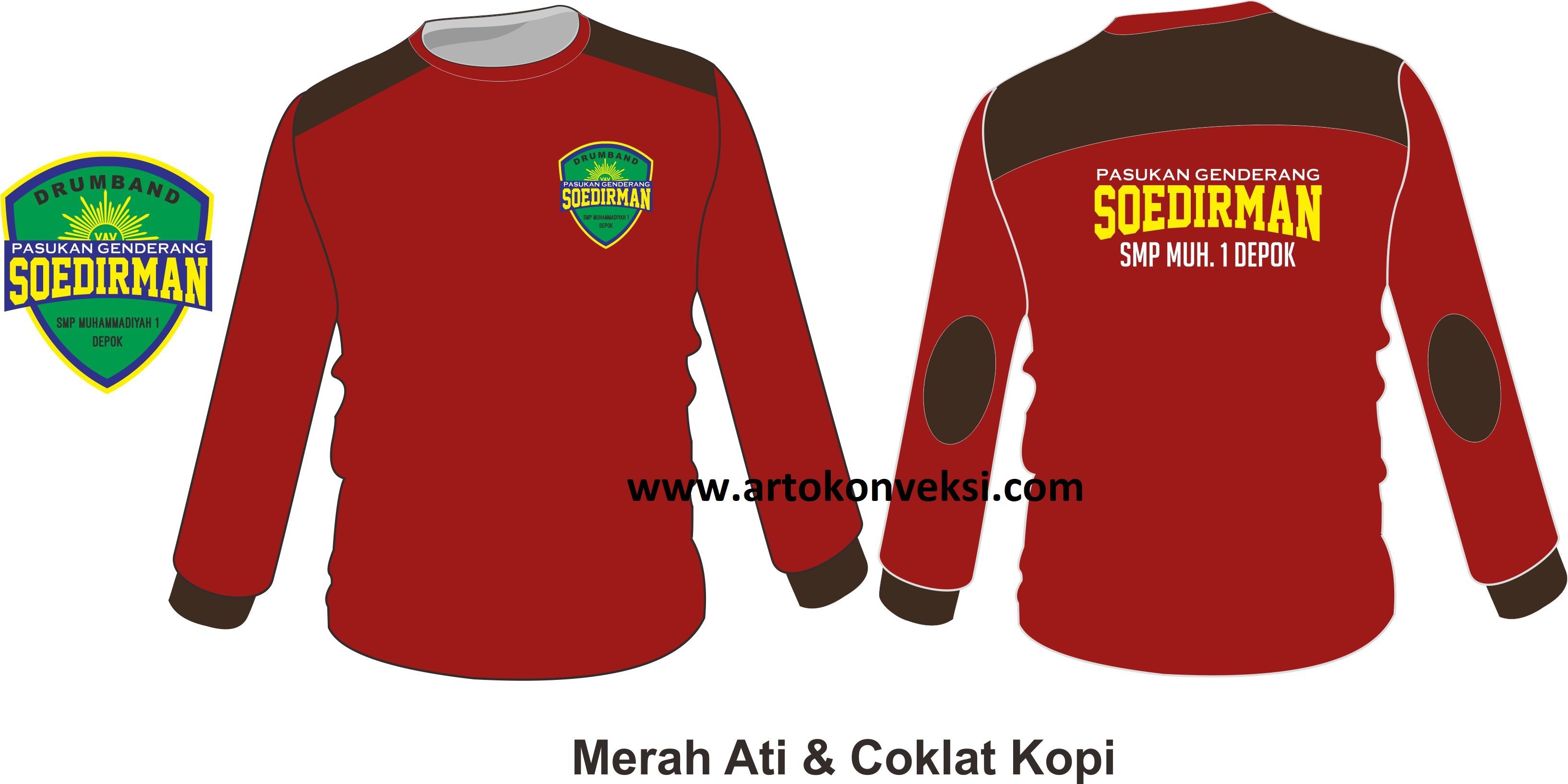 Detail Desain Kaos Panjang Nomer 3
