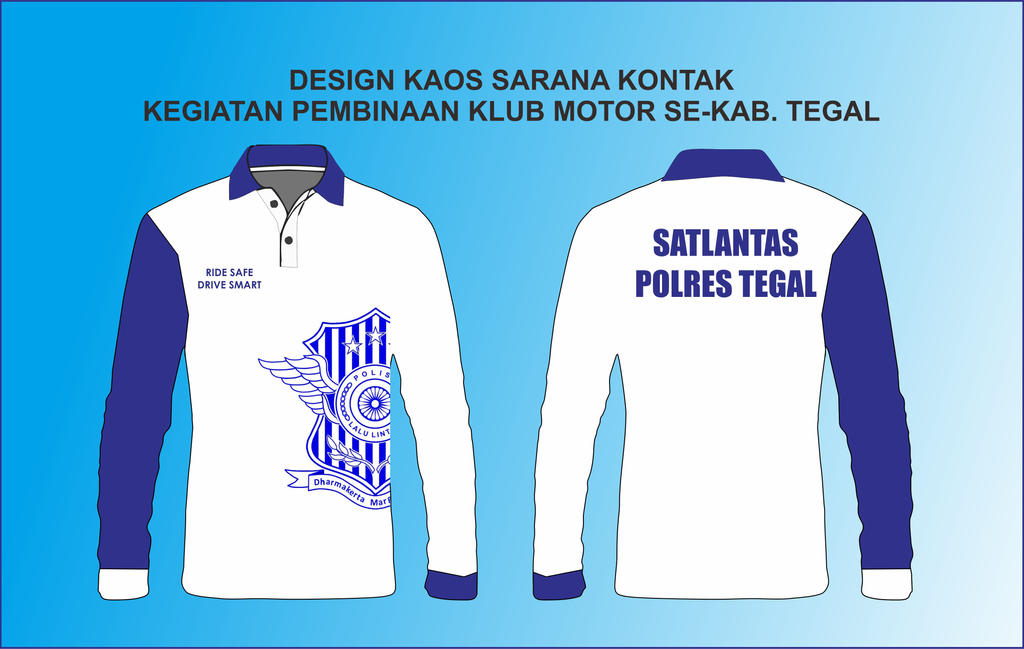 Detail Desain Kaos Panjang Nomer 38