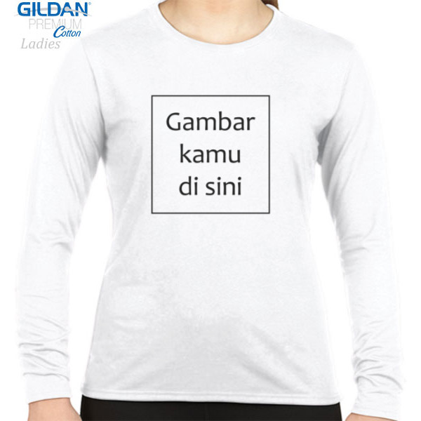 Detail Desain Kaos Panjang Nomer 43