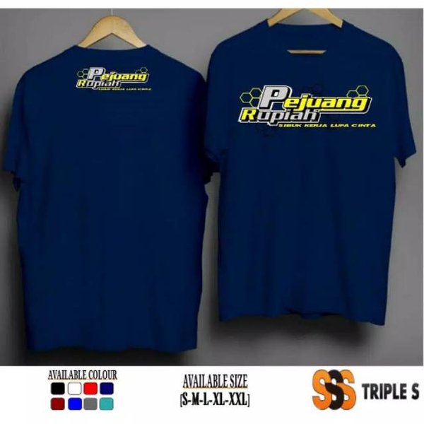 Detail Desain Kaos Pejuang Rupiah Nomer 2