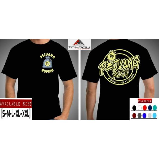 Detail Desain Kaos Pejuang Rupiah Nomer 16