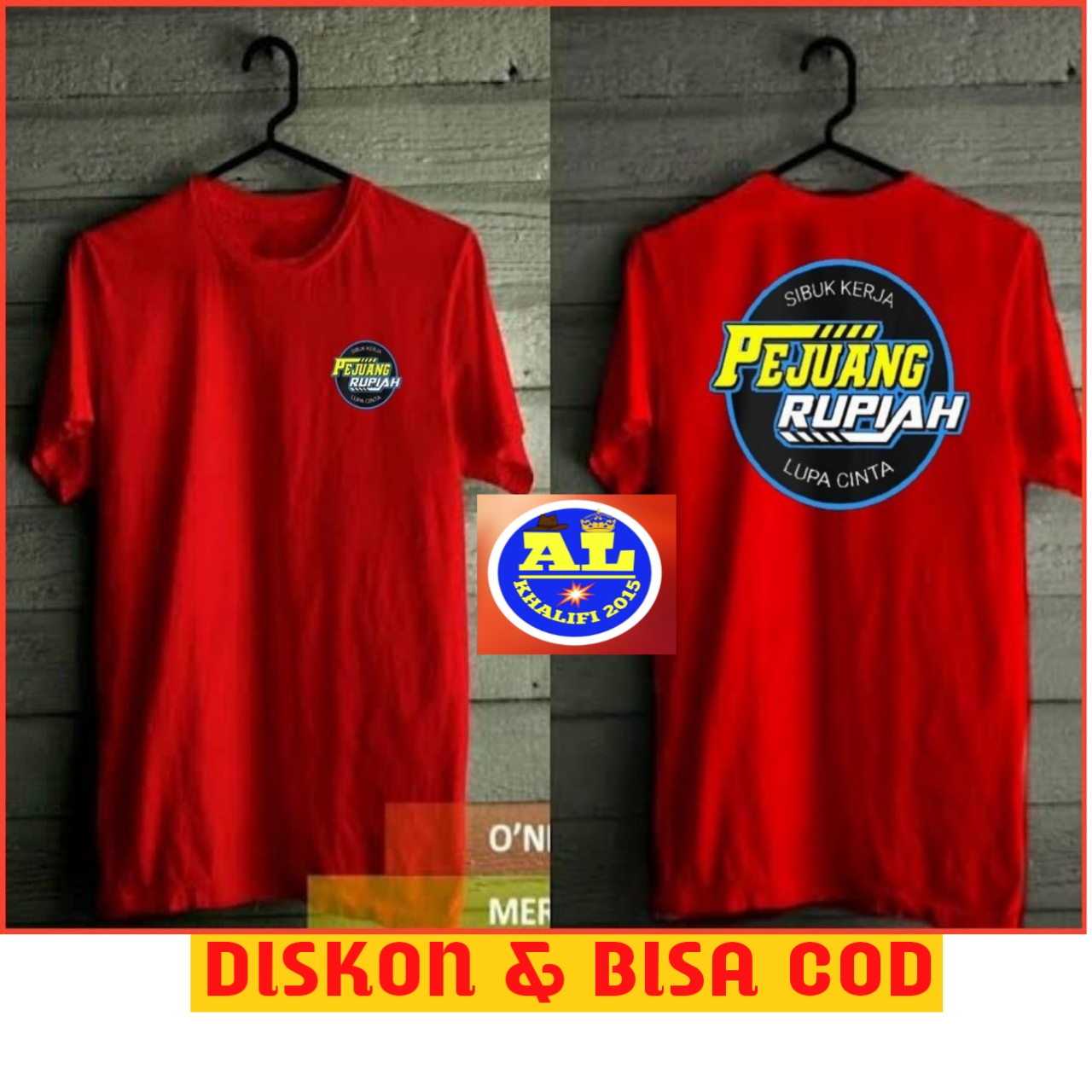 Detail Desain Kaos Pejuang Rupiah Nomer 17