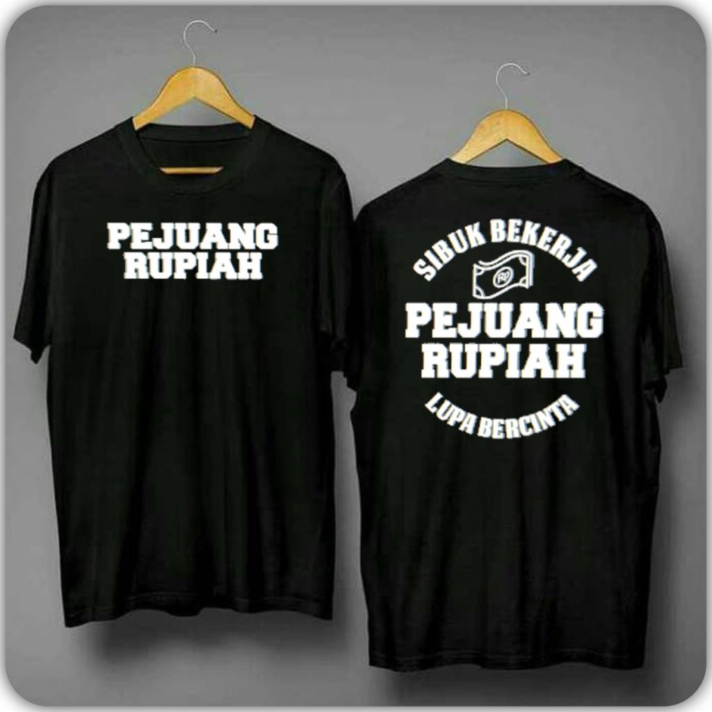 Detail Desain Kaos Pejuang Rupiah Nomer 3