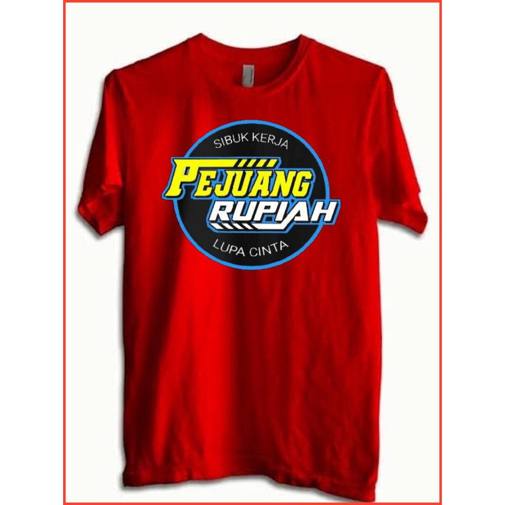 Detail Desain Kaos Pejuang Rupiah Nomer 23