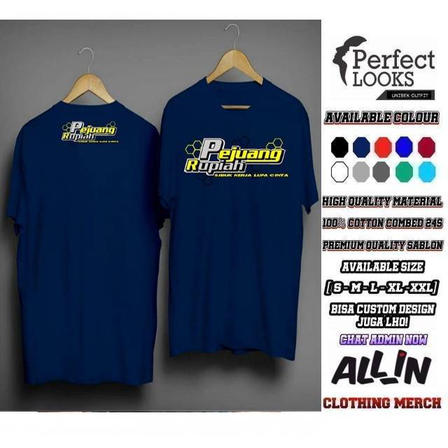 Detail Desain Kaos Pejuang Rupiah Nomer 25