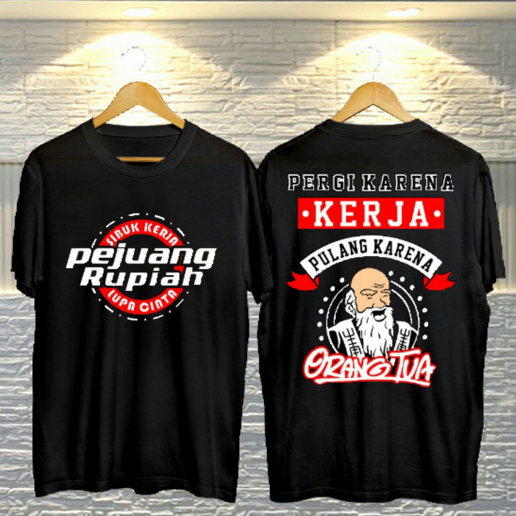 Detail Desain Kaos Pejuang Rupiah Nomer 34