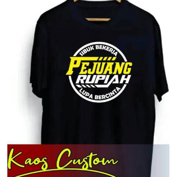 Detail Desain Kaos Pejuang Rupiah Nomer 35