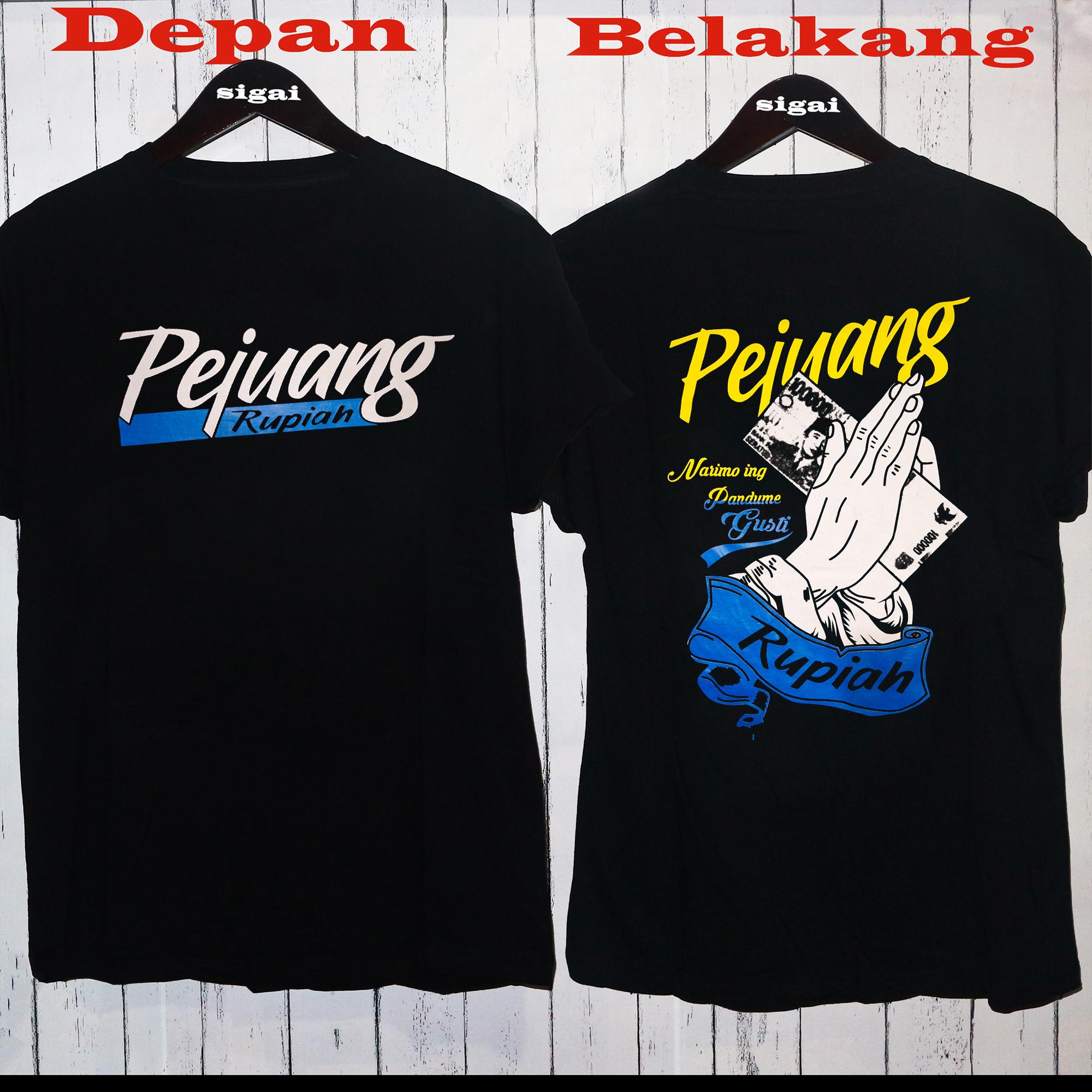 Detail Desain Kaos Pejuang Rupiah Nomer 5