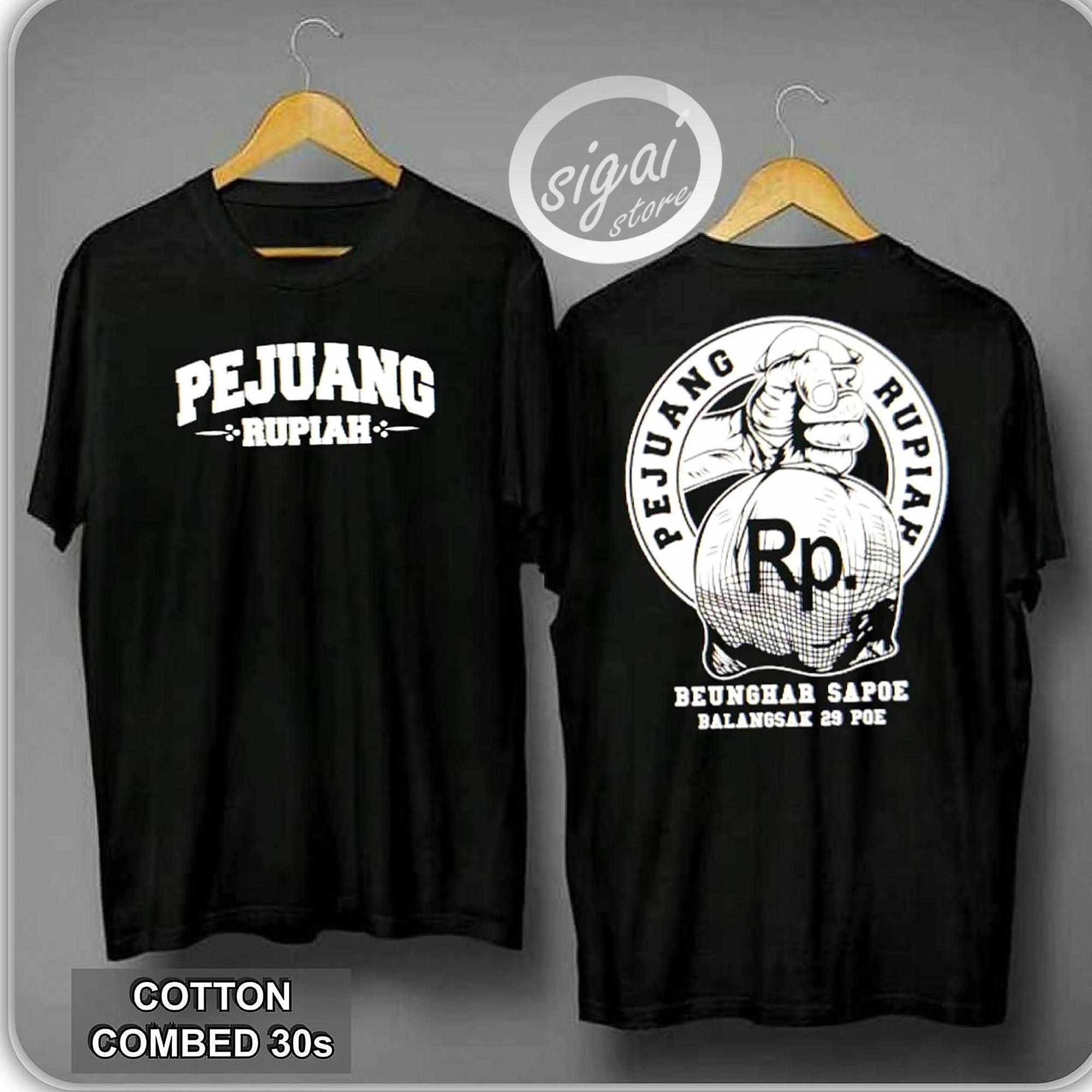 Detail Desain Kaos Pejuang Rupiah Nomer 43